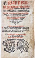Dat Nyeuwe Testament (1535) Merten de Keyser